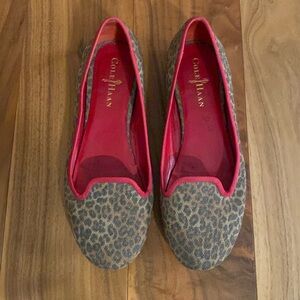 Cole Haan Nike Air Morgan Leopard Ballet Flats